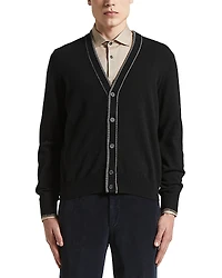 Peserico Wool and Cashmere Cardigan Sweater