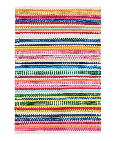 Dash Albert by Annie Selke DA1087 Bright Stripe Indoor/Outdoor Area Rug