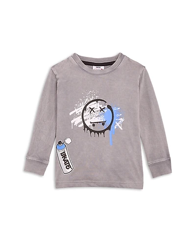 Mish Boys' Skate Spray Long Sleeve Tee - Little Kid