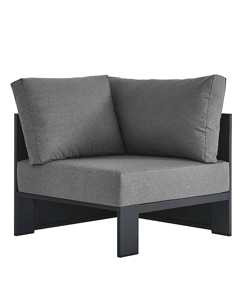 Modway Tahoe Outdoor Patio Powder-Coated Aluminum Modular Corner Chair