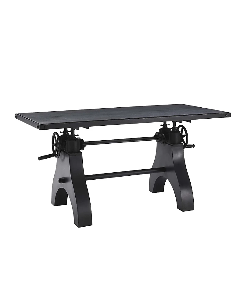 Modway Genuine 60 Crank Adjustable Height Dining Table and Computer Desk