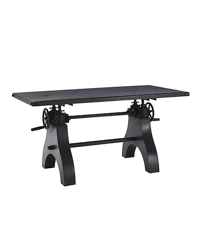 Modway Genuine 60 Crank Adjustable Height Dining Table and Computer Desk