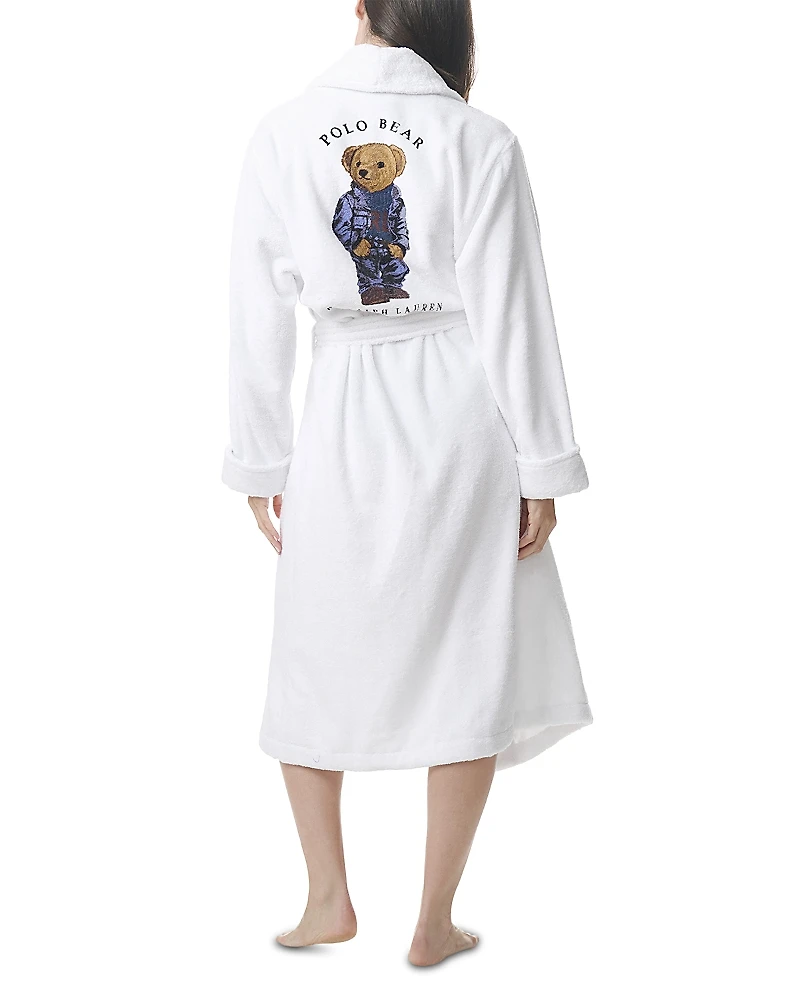 Polo Ralph Lauren Printed Bear Robe
