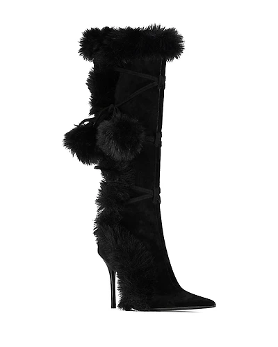 Jeffrey Campbell Women's Chilly Faux Fur Boots