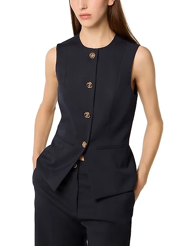 TRESSE Fitted Sleeveless Blazer