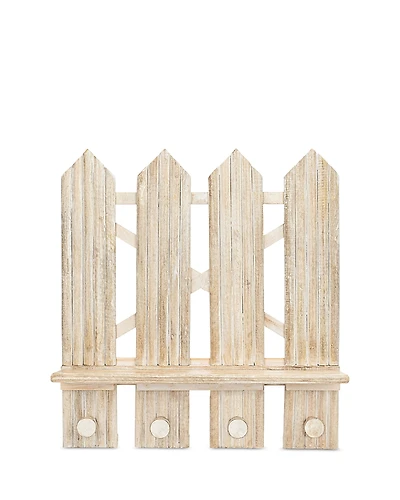 Crane Baby Charlie Farmhouse Fence Wall Shelf