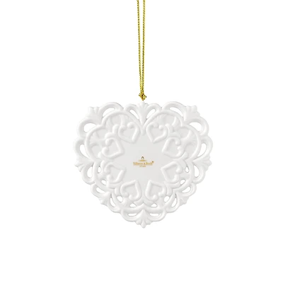 Villeroy & Boch Christmas Classics Annual Heart Ornament 2025
