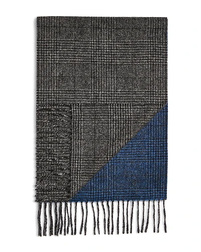 The Men's Store at Bloomingdale's Blocked Glen Plaid Cashmere Woven Scarf