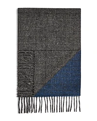 The Men's Store at Bloomingdale's Blocked Glen Plaid Cashmere Woven Scarf