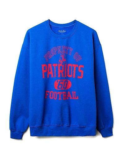 Junk Food Clothing Unisex Nfl New England Patriots Property Flea Market Crew Fleece