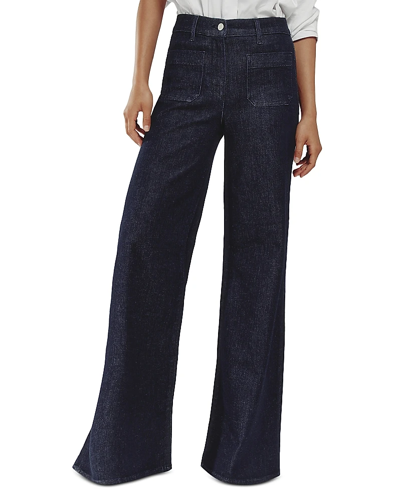 Reiss Bella Wide Patch Pocket Jeans
