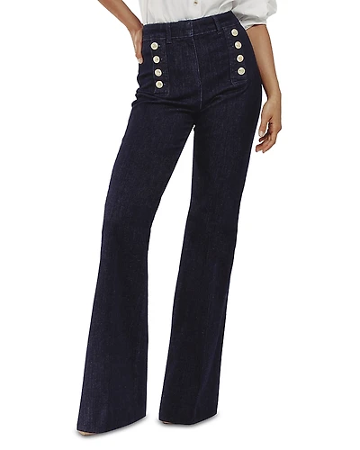 Reiss Petites Athena Flared Leg Jeans