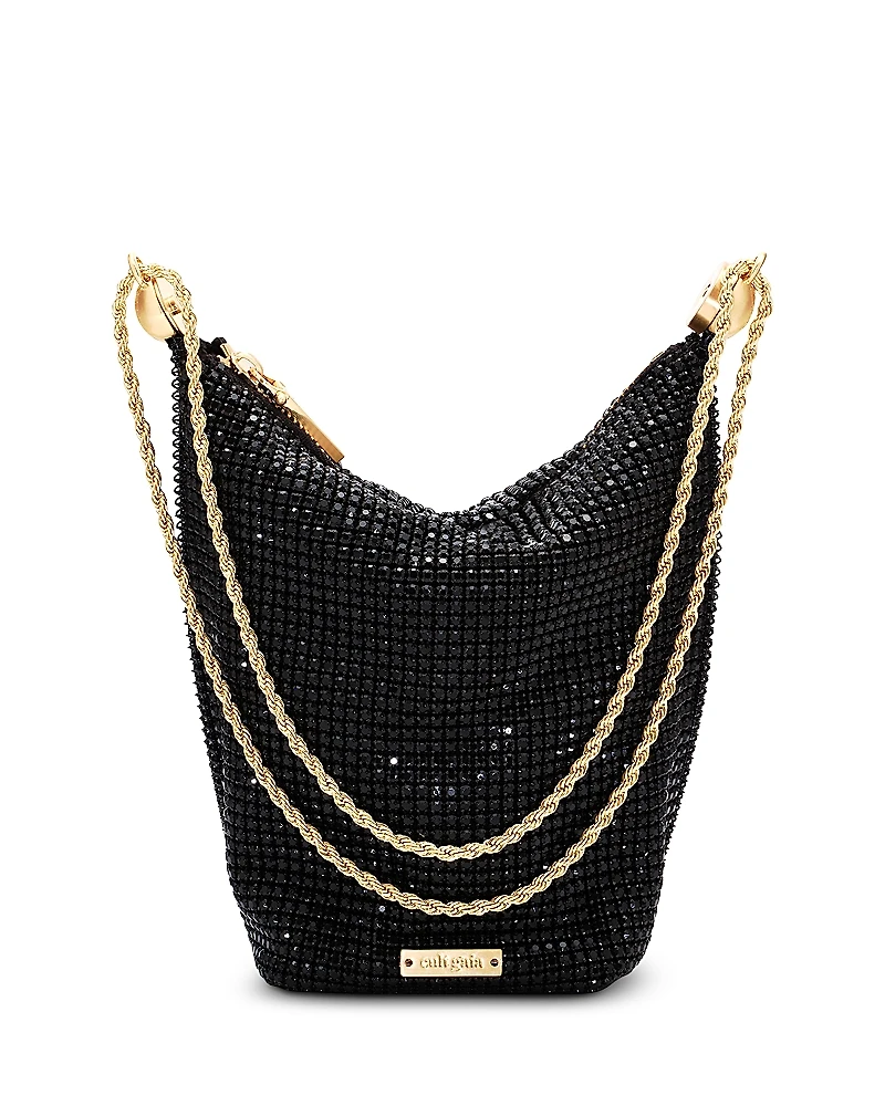 Cult Gaia Rue Cubic Zirconia Wristlet