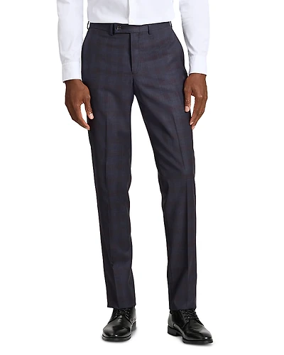 Ted Baker Wright Plaid Modern Fit Suit Pants
