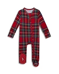 Posh Peanut Unisex Tartan Plaid Convertible Footie - Baby