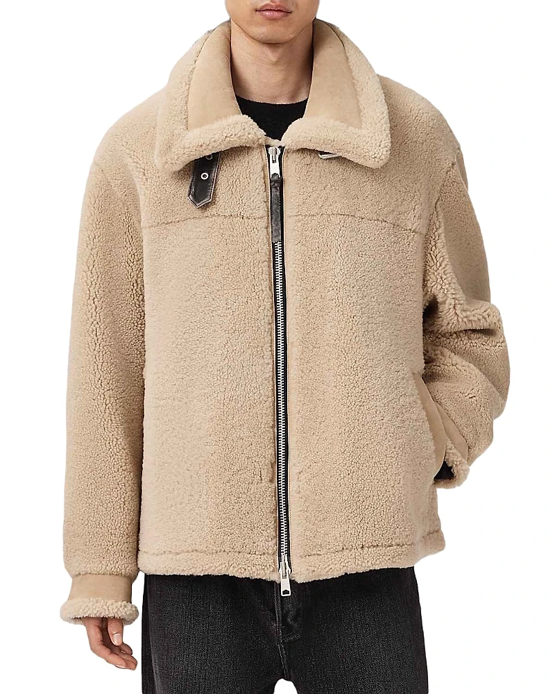 Allsaints Vernon Shearling Jacket