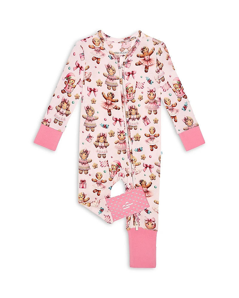 Posh Peanut Girls' Ginger Convertible Footie - Baby