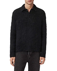 Allsaints Sonny Long Sleeve Polo Shirt