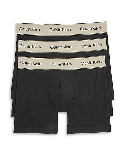 Calvin Klein Heritage Stretch Boxer Briefs, Pack of 3