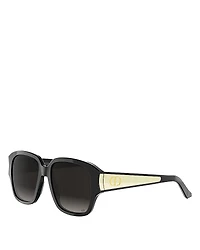 Dior DiorGlow Square Sunglasses, 54mm
