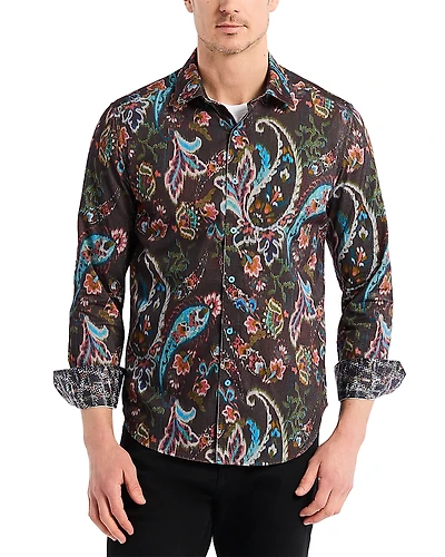 Robert Graham Montage Woven Printed Shirt