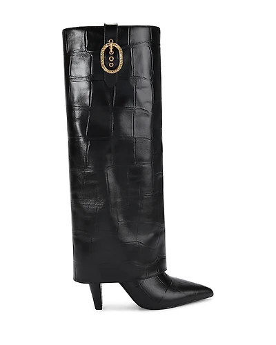 Kurt Geiger London Women's Fold Over Tall Boots