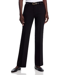 Lafayette 148 New York Reade Mid Rise Straight Pants
