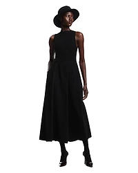 Emporio Armani Cady Midi Dress