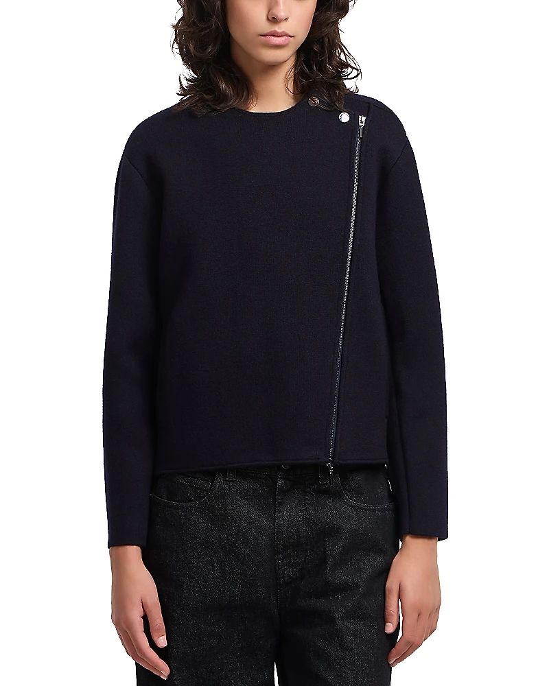 Emporio Armani Wool Double Knit Jacket