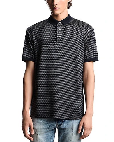 Emporio Armani Two Tone Polo Shirt