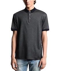 Emporio Armani Two Tone Polo Shirt