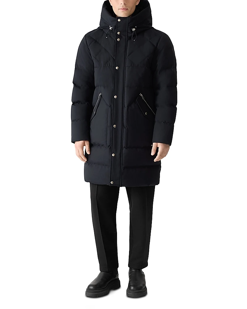 Mackage Werner Quilted Down Parka with Removable Bib