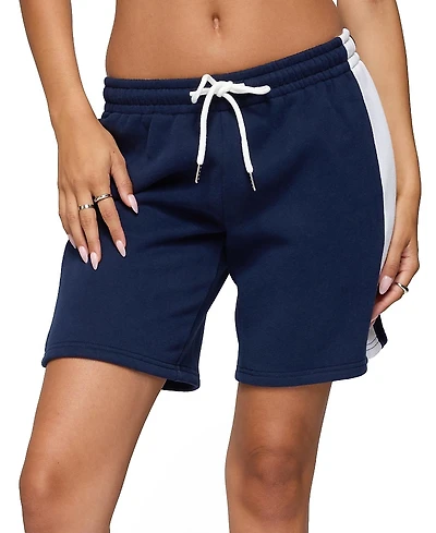 Edikted Contrast Nylon Bermuda Shorts
