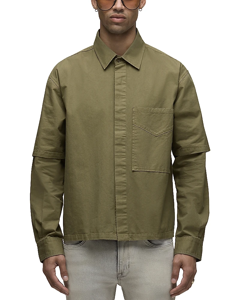Hudson Rex Layered Button Front Shirt