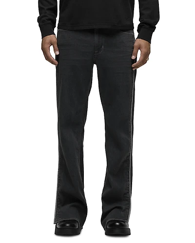 Hudson Walker Track Kick Flare Jeans