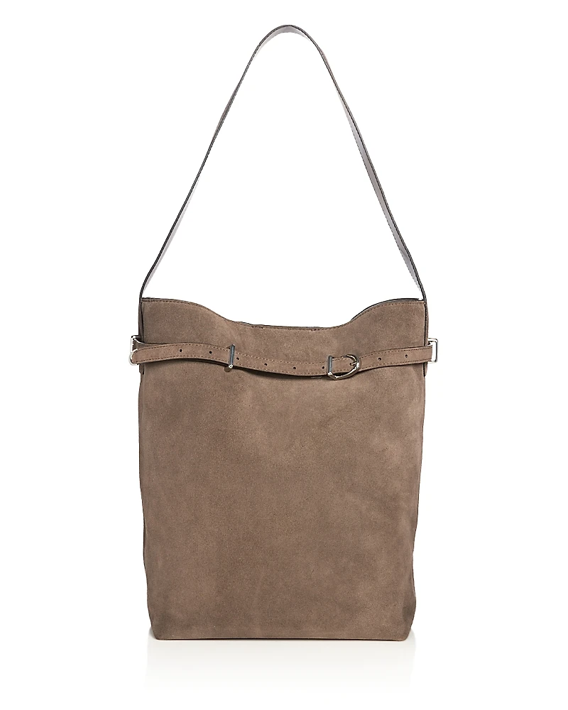 Madewell The Belted Suede Satchel Bag