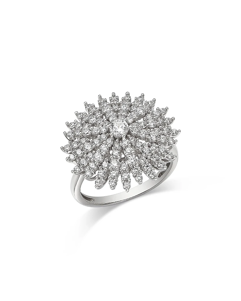 Bloomingdale's Fine Collection Diamond Starburst Statement Ring