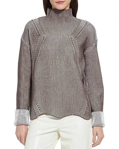 Lysse Hyacinth Funnel Neck Sweater