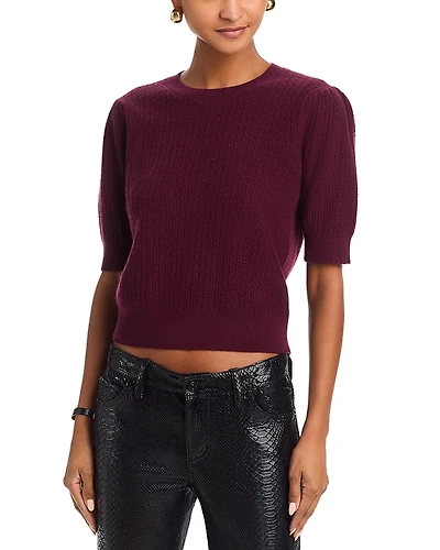 Frame The Ladder Pointelle Cashmere Sweater