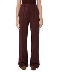 Max Mara Cannes Cherry Wool Pants