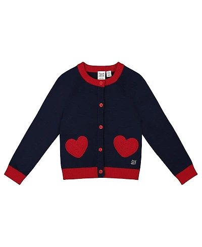 Deux par Girls' Knitted Cardigan - Big Kid