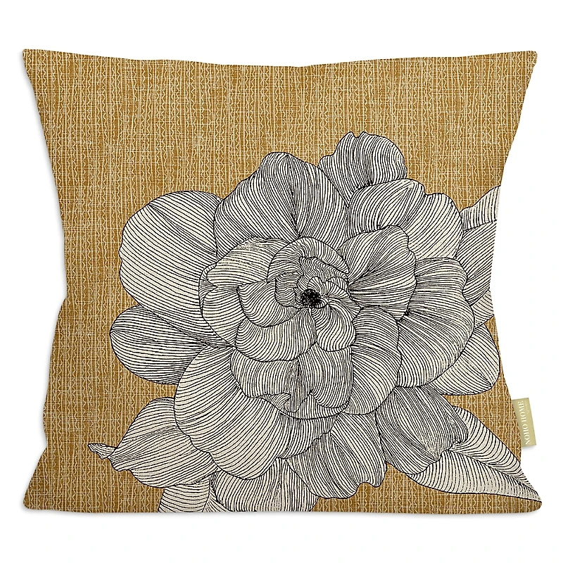 Noho Home Gardenia Square Pillow Cover