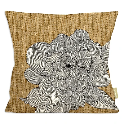 Noho Home Gardenia Square Pillow Cover