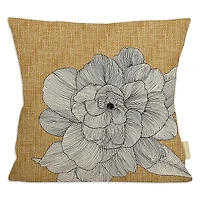 Noho Home Gardenia Square Pillow Cover