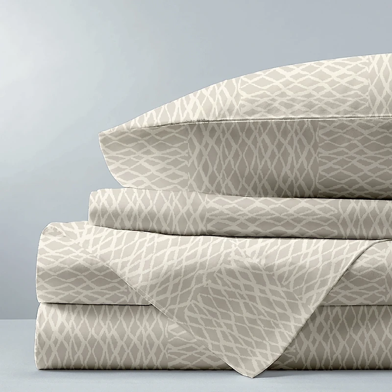 Noho Home Upena Luxury Sheet Set, Twin