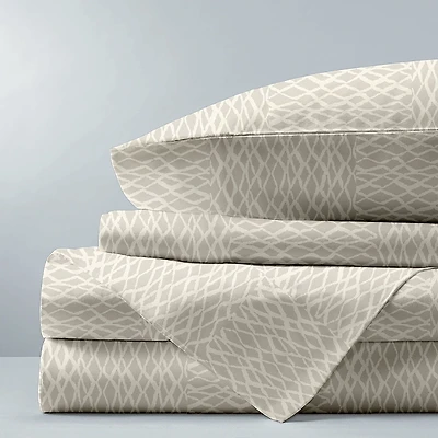 Noho Home Upena Luxury Sheet Set, Twin