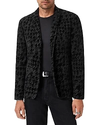 John Varvatos Kal Houndstooth Knit Blazer