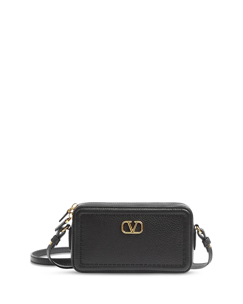 Valentino Garavani Alltime Mini VLogo Camera Convertible Crossbody Bag
