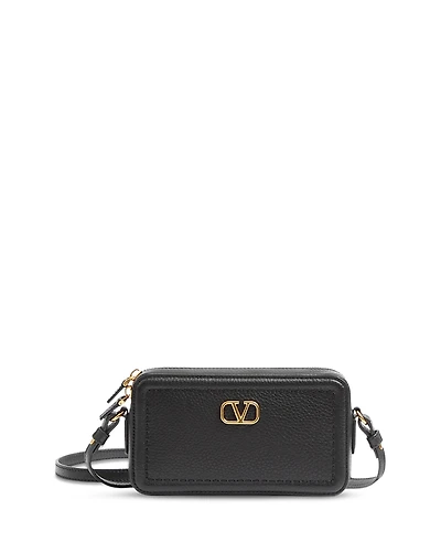 Valentino Garavani Alltime Mini VLogo Camera Convertible Crossbody Bag
