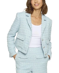 Central Park West Women's Cargo Pocket Blazer